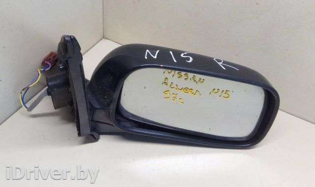 Зеркало наружное правое Nissan Almera N15 1997г.  - Фото 1