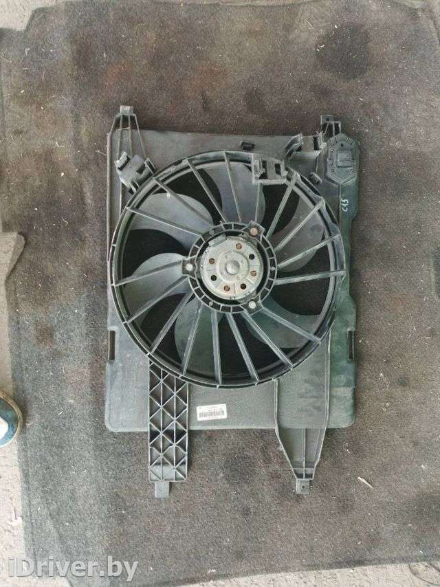 Вентилятор радиатора Renault Megane 2 2005г.  - Фото 1