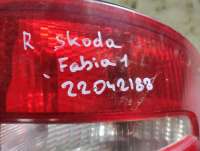 Фонарь задний правый Skoda Fabia 1 2004г.  - Фото 3