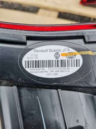 Фонарь крышки багажника правый Renault Scenic 4 2018г. 265509208R - Фото 2