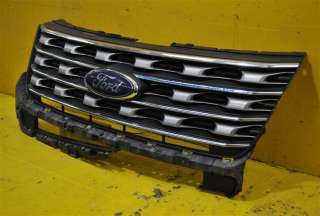 Решетка радиатора передняя Ford Explorer 5 restailing 2015г.  - Фото 7