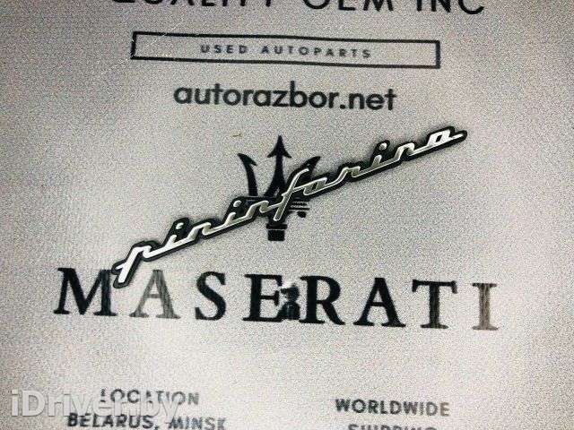 эмблема Maserati Quattroporte 2010г. 67729600 - Фото 1