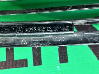 Решетка бампера Mercedes S W222 2013г. A2228850324 - Фото 6
