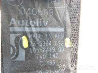 Ремень безопасности Fiat Punto 1 2006г. 735364892 , artCZM122029 - Фото 6