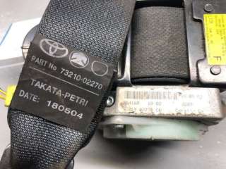 Ремень безопасности передний правый Toyota Corolla E120 2005г. 73210-02270, 064168,  - Фото 3