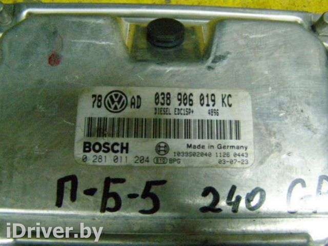 Блок управления двигателем Volkswagen Passat B5 2002г. 0 281 011 204 - Фото 1