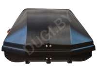 Багажник на крышу Автобокс (480л) FirstBag 480LT J480.006 (195x85x40 см) цвет Genesis GV70 2012г.  - Фото 45