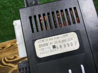 Блок управления светом (фарами) BMW 5 E39 2000г. 61358386209 - Фото 4