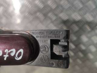 Ручка двери наружная передняя левая Skoda Octavia A5 2009г. 6Q4835885A - Фото 3