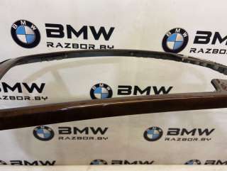 Накладка декоративная центральной консоли BMW 7 E65/E66 2006г. 51167137431, 7137431 - Фото 7