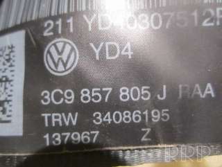Ремень безопасности Volkswagen Passat B7 2012г. 3c9857805j, 137967, 34086195 , artMRS882 - Фото 2