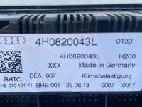 Блок управления печки/климат-контроля Audi A8 D4 (S8) 2013г. 4H0820043L - Фото 7