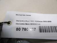Моторчик люка Mercedes C W203 2001г. 2038203142 - Фото 4