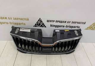 Решетка радиатора Skoda Octavia A7  5E0853653C - Фото 4