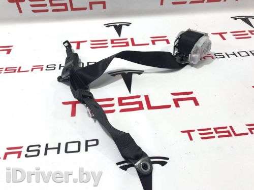 Ремень безопасности задний левый нижний Tesla model S 2015г. 1023136-00-C,1022114-00-B - Фото 1