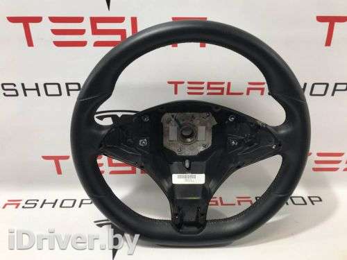 Руль Tesla model S 2015г. 1005279-00-D - Фото 1