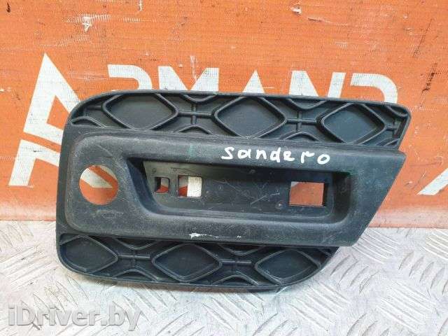 накладка бампера Renault Sandero 1 2013г. 850772430r - Фото 1