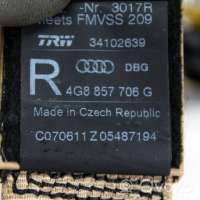 Ремень безопасности Audi A6 C7 (S6,RS6) 2012г. 4g8857706g , artTDS93331 - Фото 10