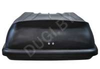 Багажник на крышу Автобокс (370л) на крышу FirstBag , цвет черный матовый Dodge RAM 3 2012г.  - Фото 6