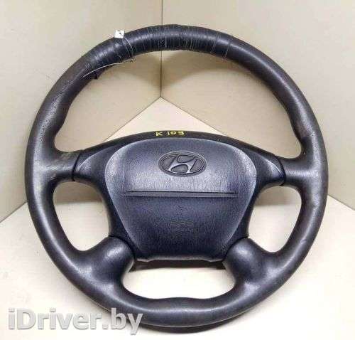 Подушка безопасности водителя Hyundai Starex 2001г.  - Фото 1