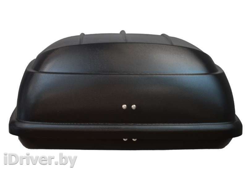 Багажник на крышу Автобокс (350л) на крышу FirstBag черный матовый Geely Coolray 2012г.   - Фото 5