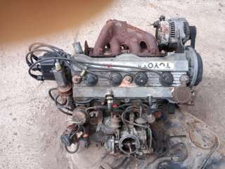 Двигатель  Toyota Corolla E90 1.6 карбюратор Бензин, 1990г.   - Фото 3