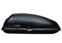 Багажник на крышу Автобокс (350л) на крышу FirstBag черный матовый Citroen C4 Picasso 1 2012г.  - Фото 6