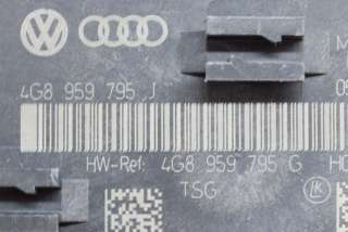 Блок управления двери задней правой Audi A6 C7 (S6,RS6) 2012г. 4G8959795J, 4G8959795G , art3307776 - Фото 6