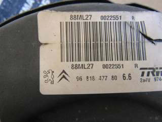 9681847780 Вакуумный усилитель тормозов Peugeot 207 Арт MZ69732-1, вид 3