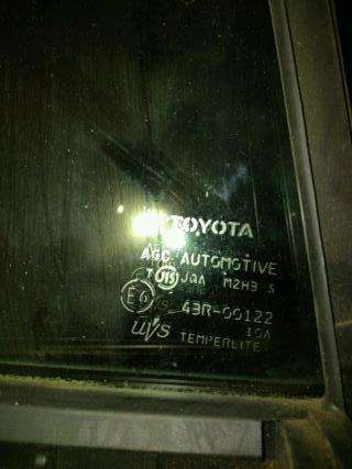 форточка двери Toyota Rav 4 3 2007г. 68123-42110 - Фото 2