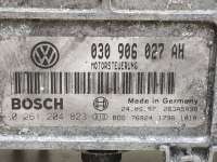 Блок управления двигателем Volkswagen Polo 3 1998г. BOSCH,030906027AH,0261204823 - Фото 3