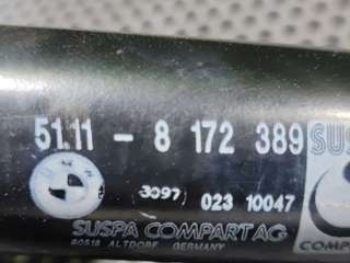 Кронштейн усилителя бампера переднего (домик) BMW 5 E39 1999г. 5111 8172389 - Фото 2