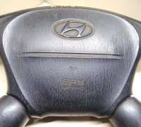 Подушка безопасности водителя Hyundai Starex 2001г.  - Фото 3