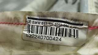 Подушка безопасности боковая (шторка) правая BMW 7 E65/E66 2004г. 62224070424, 3050006 - Фото 4