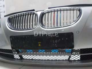 Бампер передний BMW 5 E60/E61 2004г.  - Фото 10