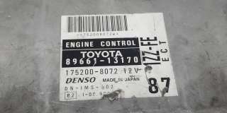 Блок управления двигателем Toyota Corolla VERSO 2 2005г. 1ZZ-FE,DENSO,89661-13170,175200-8072 - Фото 3