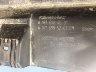 Накладка порога левая Mercedes GLE W167 2019г. A16769846019999 - Фото 3