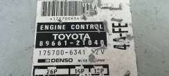 Блок управления двигателем Toyota Carina E 1996г. DENSO,89661-21040,175700-6341 - Фото 3