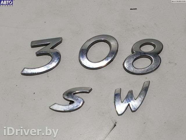Эмблема Peugeot 308 1 2012г. 9681182980 - Фото 1