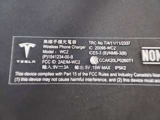 Беспроводное зарядное устройство Tesla model 3 2021г. 1541234-00 - Фото 3