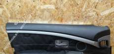 Обшивка двери передней левой (дверная карта) BMW 7 E65/E66 2003г.  - Фото 3
