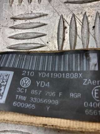 Ремень безопасности Volkswagen Passat B6 2006г. 3c1857706f , artULA12674 - Фото 3