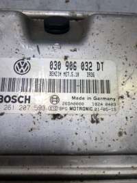 Блок управления двигателем Volkswagen Lupo 2001г. 030906032DT, 0261207593 - Фото 3