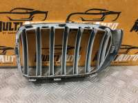 Решетка радиатора передняя правая BMW X3 F25 2014г. 51117210726 - Фото 6