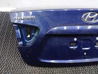 Крышка багажника Hyundai Elantra HD 2009г.  - Фото 3