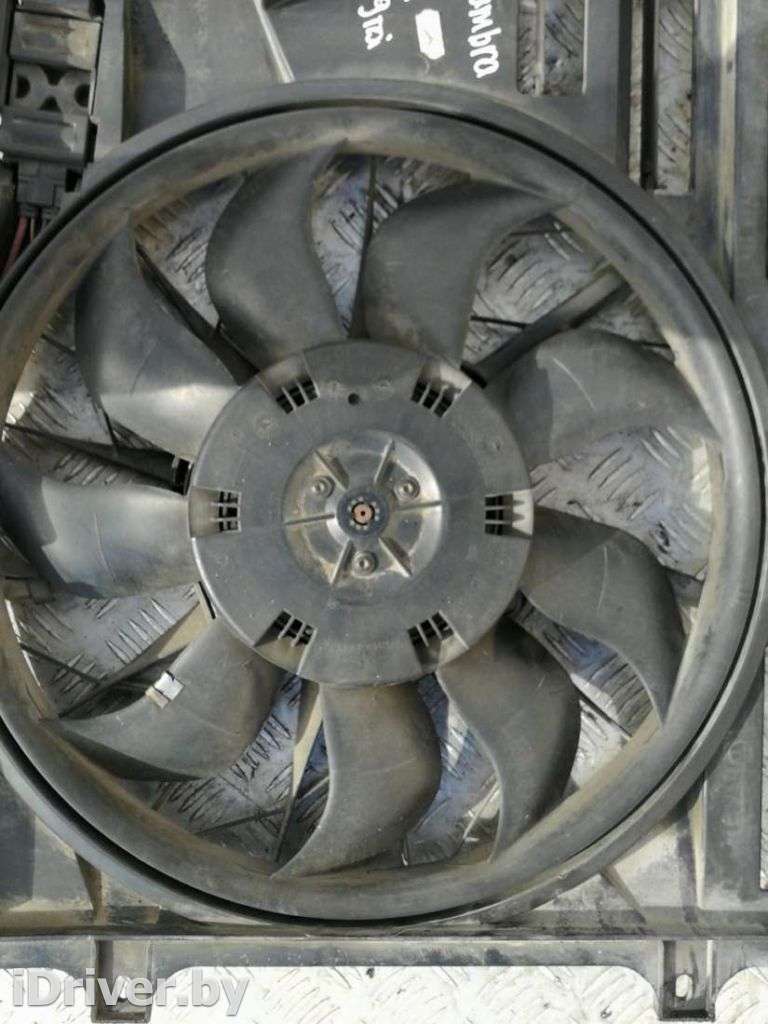 Вентилятор радиатора Seat Alhambra 1 restailing 2004г.   - Фото 3