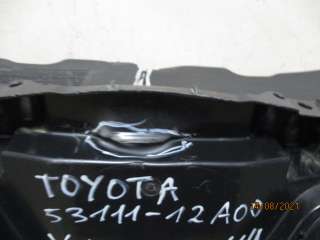 Решетка радиатора Toyota Auris 1 2009г. 53111-12A00 - Фото 5