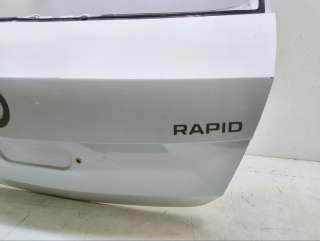 крышка багажника Skoda Rapid 2012г. 5JA827023A - Фото 2
