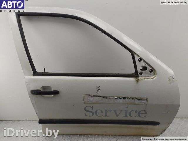Дверь боковая передняя правая Volkswagen Caddy 2 1998г.  - Фото 1