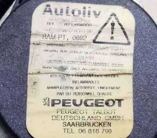 Ремень безопасности передний правый Peugeot 607 2001г.  - Фото 3